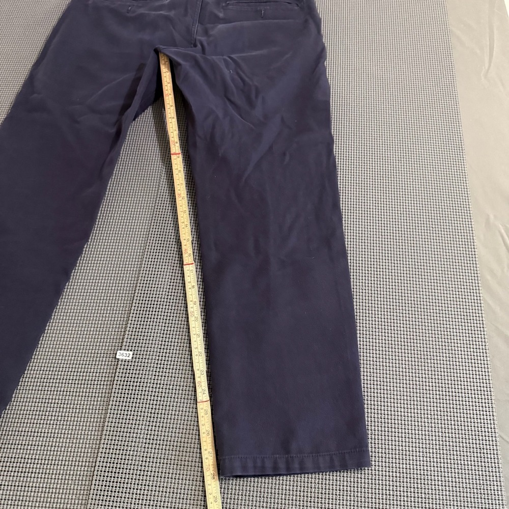 H&M Essentials No. 9 Mens Regular Fit Chino Pants Navy Blue Size 32 - Picture 5 of 8